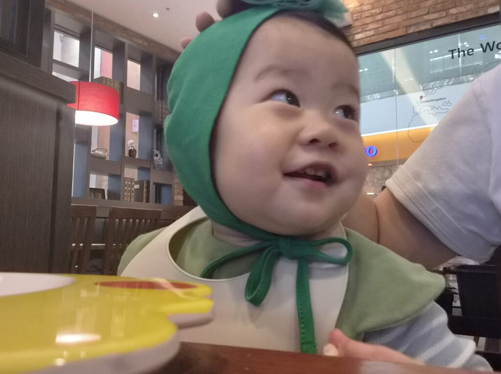 아기랑 외식 14개월 아기일상 