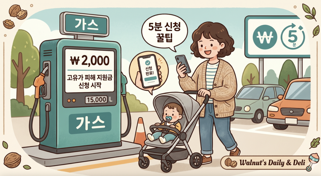 고유가피해지원금 신청 시작