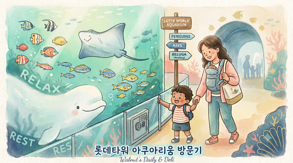 롯데타워 아쿠아리움